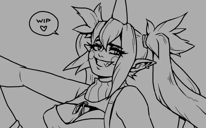 I like her 