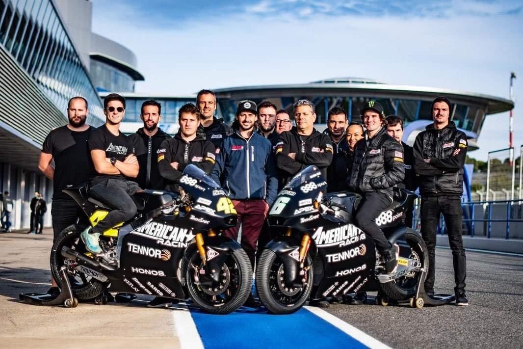 DeLasRuedas's tweet photo. Menudo equipito el @AmericanMoto2 ... Si @cameronbeaubier se adapta bien, en lo cual confio bastante.... Ojo! #ByFonso https://t.co/6aZNcV66hQ