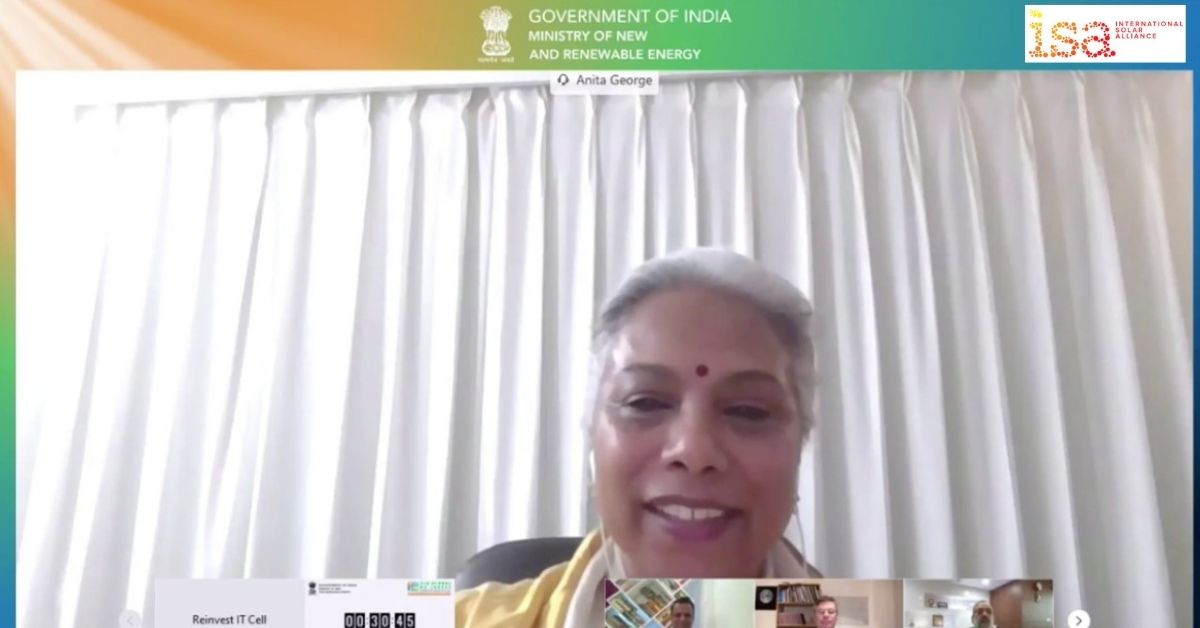 REInvestIndia's tweet image. Anita Marangoly George @LaCDPQ: Need to build infra basis multilateral &amp;amp; bilateral relations. Contractual and financial plans should be in place along with payment security measures &amp;amp; interconnected designs. #3rdREINVEST #OSOWOG #solar