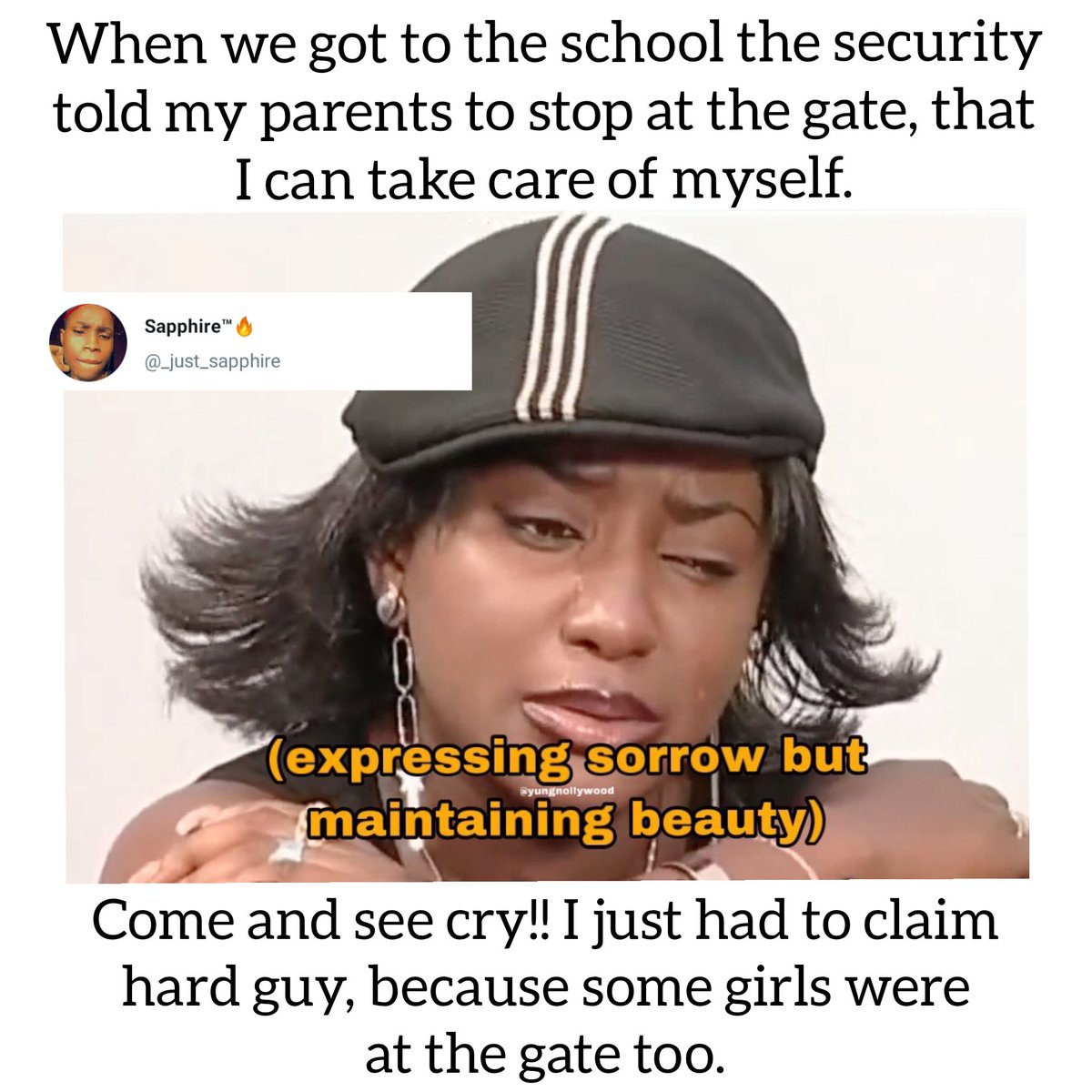 My first day in a boarding school will forever be a memorable one!!I've posted this thread before but I was aired A thread. Enjoy 