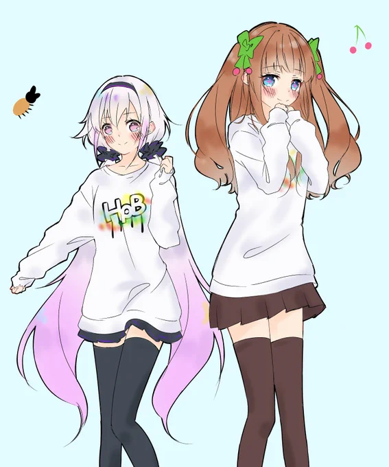 #はんぱない文化祭 #ピノの自由帳 #ちぇり絵 