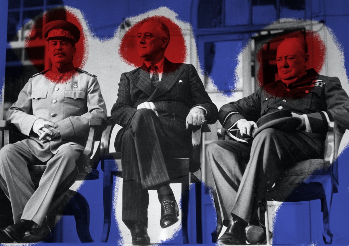 thesquarecentre's tweet image. 🎯 (dot)history | 77 years ago, the Tehran Conference. #TehranConference 👉 thesquarecentre.org/2020/11/28/the…