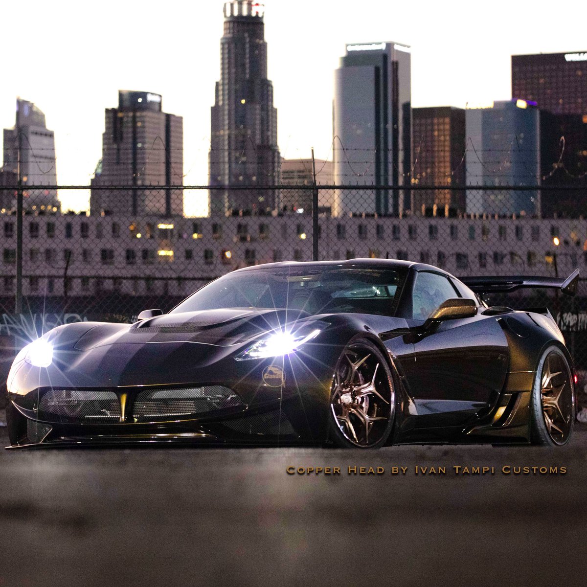 IvanTampiCustom's tweet photo. Have you seen the C7 Copperhead yet? #customcorvettes #customcarbuilder #c7 #Corvette https://t.co/6Bnjg5SrQC