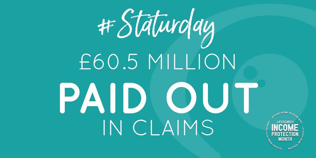 LifeSearch's tweet photo. Did you know *£60.5 million was paid out in Individual Income Protection claims for mental health in 2019 in our industry?
https://t.co/jOWuyG8QQh
#Staturday #LifeSearchIncomeProtectionMonth
*Source - ABI Research https://t.co/QeOmCOwZyb