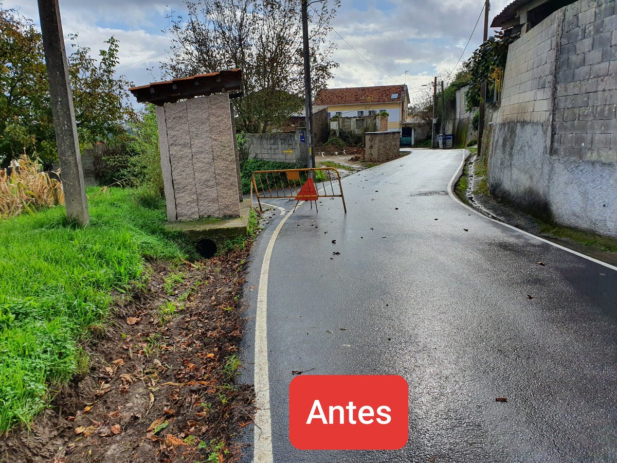 Mvfaraldo's tweet photo. Concluida obra corredor #peatonal #Viadeiro (#Castro #Miño) para mejorar seguridad #vecinxs y #peregrinxs @ConcelloMino ejecuta retranqueo marquesina para comunicar mejor local #social con núcleo #Viadeiro
Gracias a propietarios finca por generosidad y colaboración #Miñoéfuturo https://t.co/bygjgqqOA1