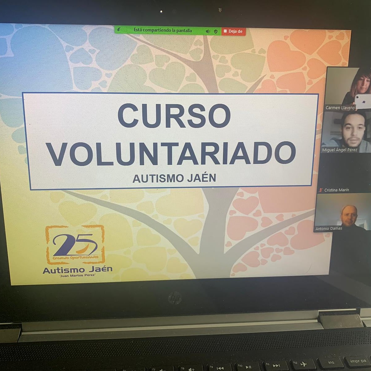En estos momentos se está desarrollando el curso de formacion a voluntarios/as que quieren formar parte de nuestra entidad.
💙💙💙