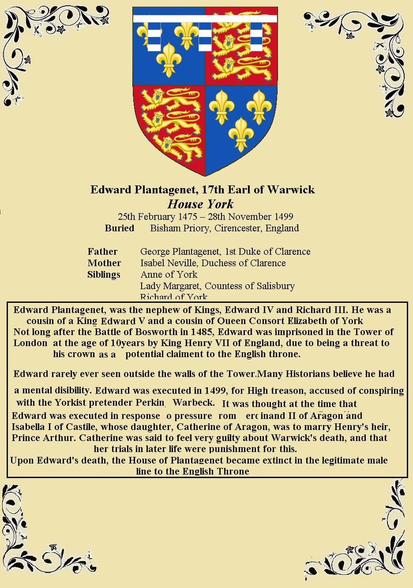 Mace on Twitter "RT _Halcyon_Daisy On this day 1499 Edward