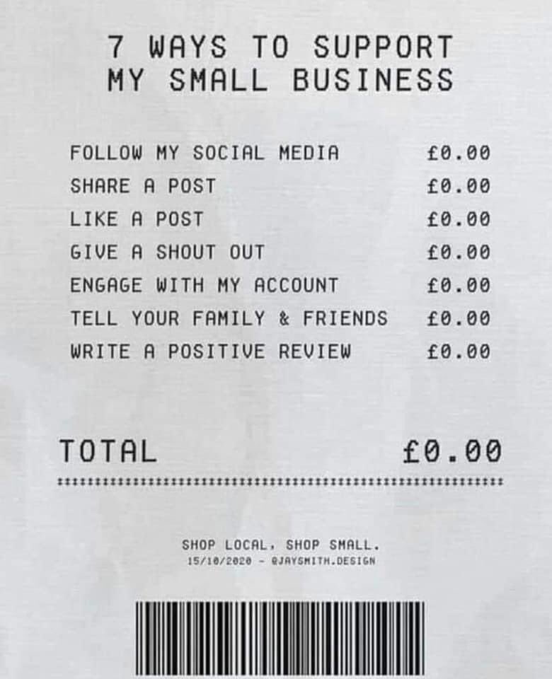 #shopsmall #shoplocal #SupportSmallBusinesses