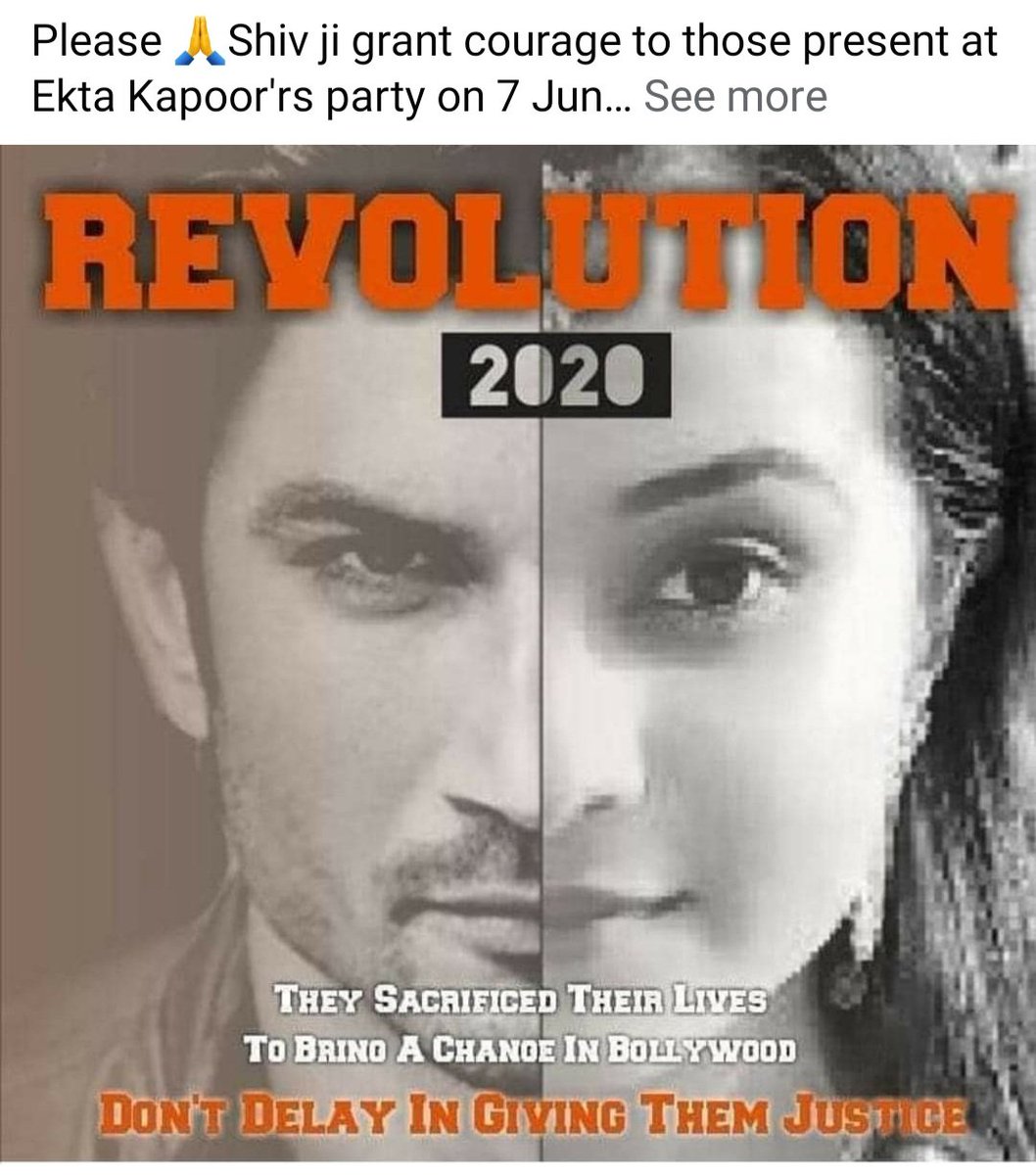 mohuamohua80's tweet image. Vibhor you know many things regarding Ssr&apos;sMurder
They arrested youNow they are attackingYOU
They forgotWHOLE worldIS watching
Smita parikhISsuspicious character as she said in Republic that she is in contact with Rhea Continuously
#StopGame
#SSRDishaAwaitsJustice 
@vibhor_anand