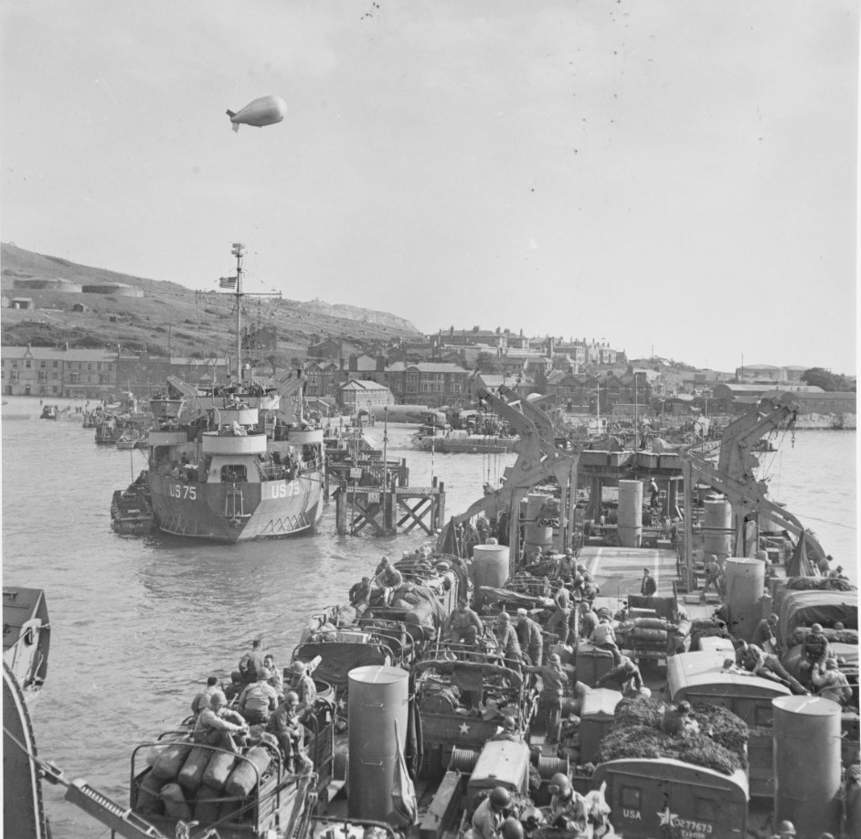 One convoy (codenamed Obstacle) of LSTs (part of force O) left Falmouth destined for Portland, at the same time as the T4 convoy leaves Plymouth for invasion Exercises in Lyme Bay. The T4 convoy is attacked 0200-0230 28 April.