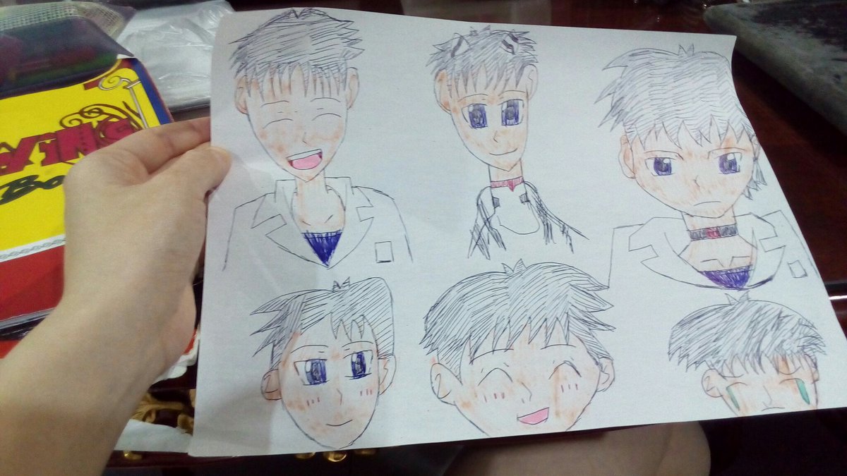 tan_lisette's tweet photo. Shinji Ikari Sketchdump #shinjiikari #neongenesisevangelion #evangelion #evangelion333 #youcannotredo #sketchdump https://t.co/2EvczF40e8