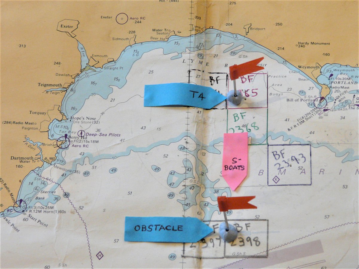 At just after 0300 south of the T4 attack site two 'O' class British destroyers close with the three S-Boats running south that have done the damage to the T4 convoy. The destroyers open fire just as destroyers and S-Boats run into the Obstacle convoy heading towards Portland.