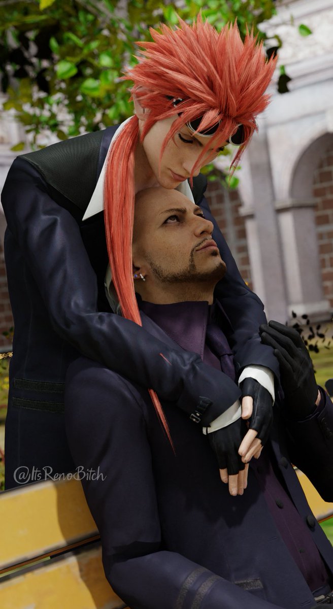 RurenoS's tweet photo. Need to repost this 😌 @Bitch_its_reno hoping you can do more of R/R 

#rudereno #ff7r https://t.co/nRkWur0qBf