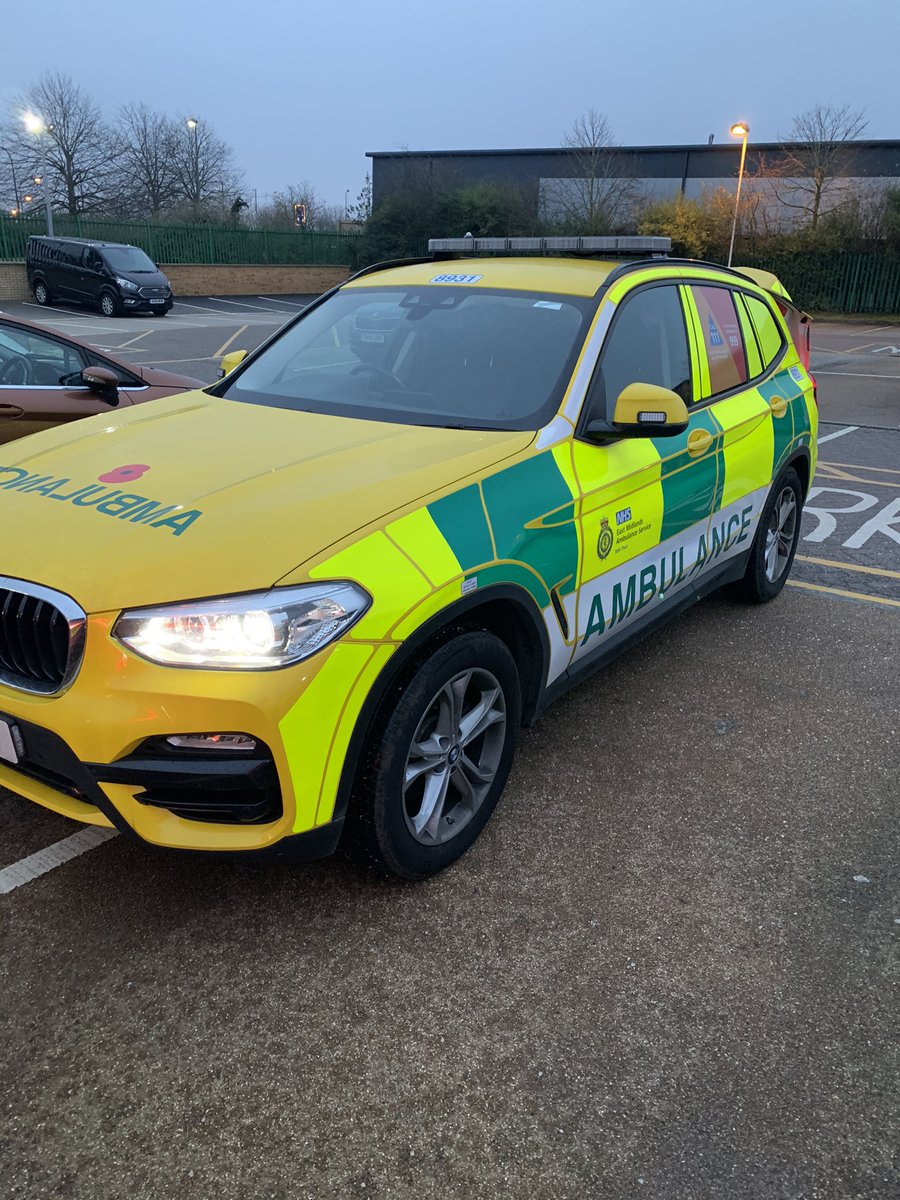 Voluntary shift for <a href="/EMICS999/">EMICS</a> supporting <a href="/EMASNHSTrust/">East Midlands Ambulance Service NHS Trust</a> in one of their vehicles today. Also an opportunity to introduce a new voluntary recruit to PHEM! We will be supporting the Leicestershire area