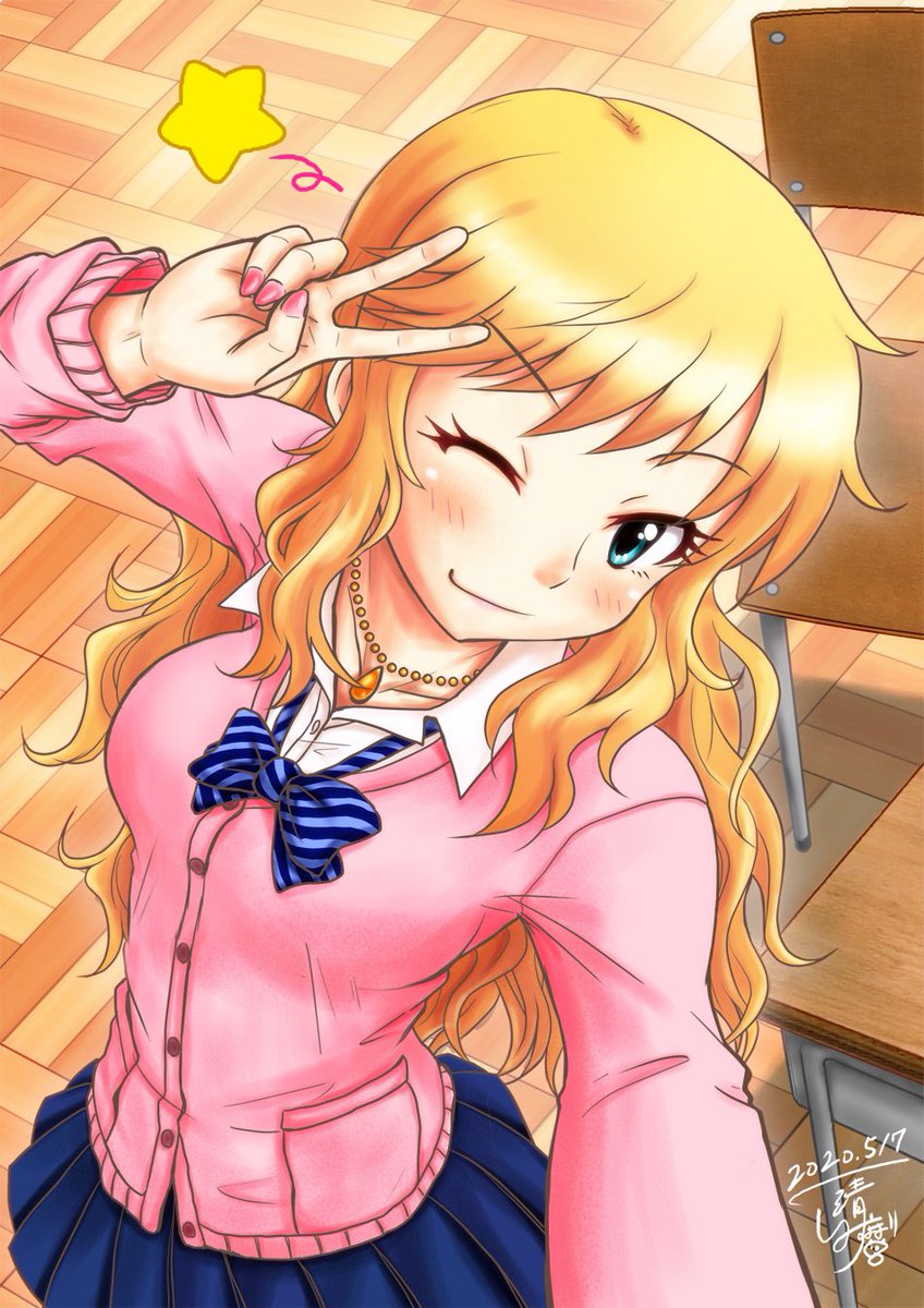 デレステ アイドルマスターシンデレラガールズ9周年おめでとうございます 先日デレステ5 しみず清麿のイラスト