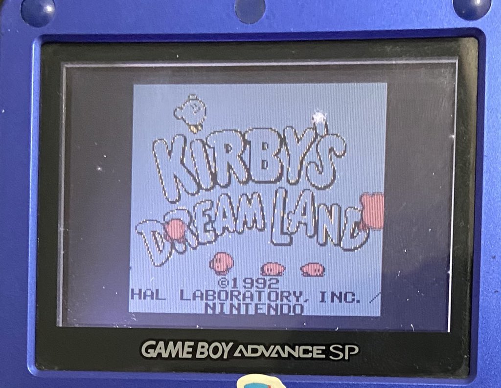 Kanban ゲームボーイアドバンスspにて起動 ゲームボーイカラー対応ソフトじゃないけど色はつくんですねぇ T Co Nafujdt4hu Twitter Kanban ゲームボーイアドバンスspにて起動 ゲームボーイカラー対応ソフトじゃないけど色はつくんですねぇ T Co Nafujdt4hu Twitter