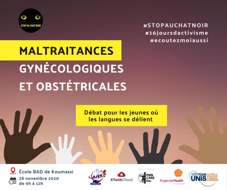 BecauseAmNappy's tweet photo. C’est parti pour le débat sur les maltraitances gynecologiques et obstétricales avec @stopauchatnoir 

#stopauchatnoir #orangezlemonde
#ecoutezmoiaussi
#touchapasamasoeur #OVG
#OnVaGbayer
#16joursdactivismecontrelesviolencesfaitesauxfemmes #abidjan https://t.co/472wYEbamS