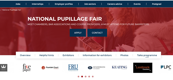 We're delighted to be attending the #TJpupillagefair today. Please come and listen to our legal officers Heloise and Nathan speak at noon, or visit David at our booth. #Barristers #Pupillage #probono #accesstojustice