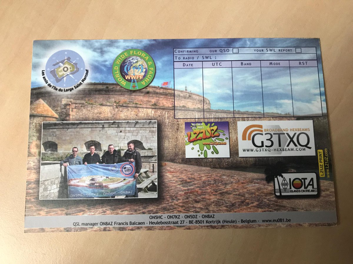 ON5DZ's tweet photo. Qsl cards are ready. https://t.co/LtNcLyqvo9