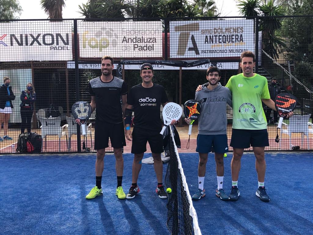 faponline's tweet photo. 🟢 En marcha los primeros encuentros de la Copa Diputación de Jaén-Master Absoluto Andalucía.

📍Congregando en @owlsmartclub a duplas de primerísimo nivel. 

#FAP #SomosFap #MasterAbsoluto #CopaDiputación #Jaén https://t.co/UzMkPXcsls