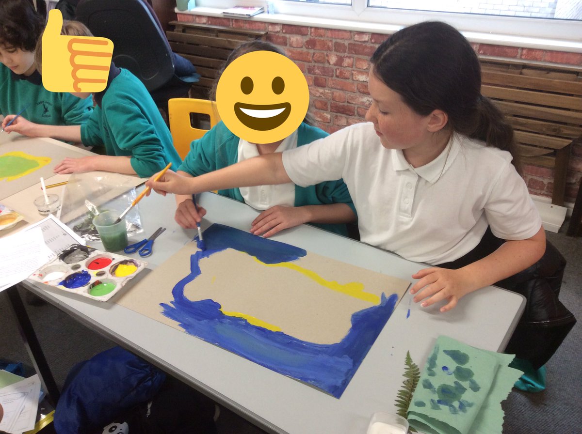eagley6j's tweet photo. Check out 6J’s wonderful art based on Kensuke’s Kingdom. The children really showed off their creativity in this challenge. https://t.co/sp0QedDcwm