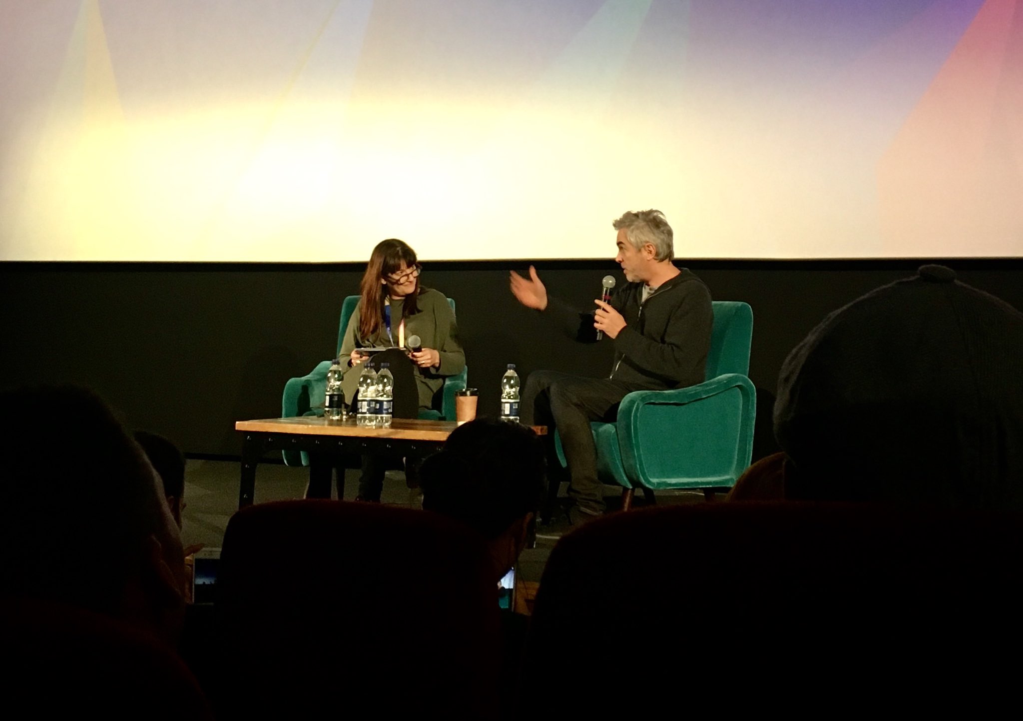 Happy birthday to a true master and 1/3 of the Amigos! Alfonso Cuarón   This is from his 2018 screen talk at LFF. 