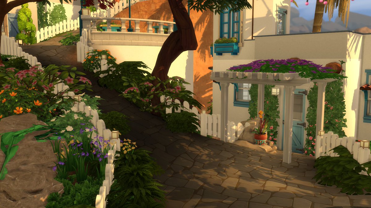 Issabella114's tweet photo. Mamma Mia Village
This my entry, for the shell challenge by #Satisim. Inspired by Abba and all the Mamma Mia movies.
#sativille @SatiSimBuilds - #showusyourbuilds #sims4 #snowescape https://t.co/z8e5uqVZsV