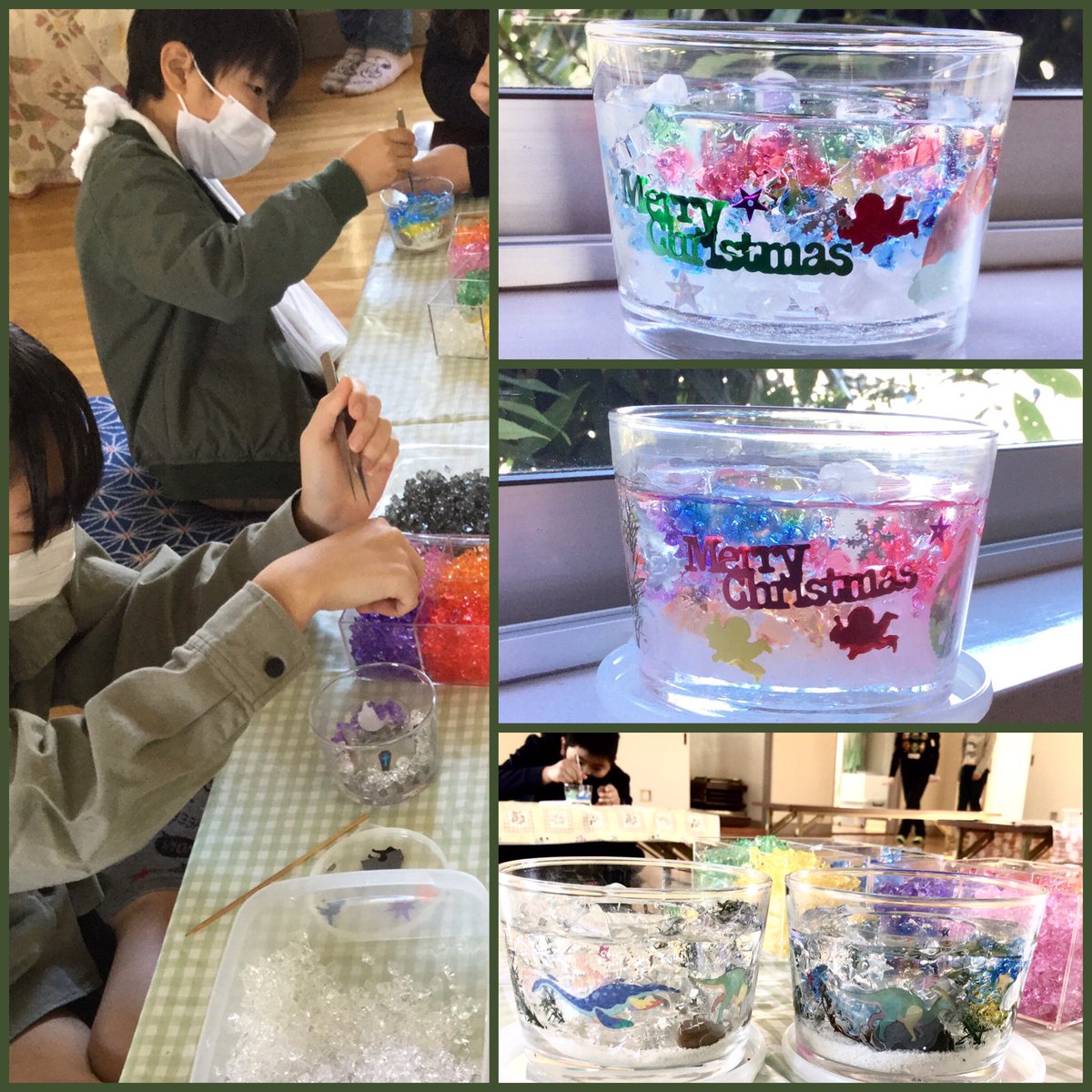 HMokurimono's tweet photo. ワークショップ開催❣️
子供たちもお母さんたちも頑張って制作しましたよ
本当なら夏休みの体験だったのですが
みんな１度にではなく少人数ずつ参加して流れ解散
ちゃぁんと時間通りに終了しました
役員さんお疲れ様でした
皆さんありがとうございました https://t.co/kt4WuHrBZS