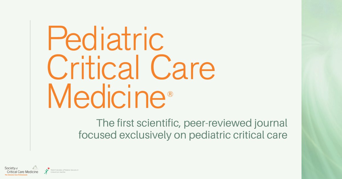 PedCritCareMed's tweet image. Want full PCCM access? Join @SCCM +Peds Section &amp;amp; receive the premier scientific, peer-reviewed journal focused exclusively on #PedsICU 12x/yr. Plus, get member-only benefits to help attain your personal &amp;amp; professional goals.

Join➡️ bit.ly/38SDO5Y

#SCCMSoMe