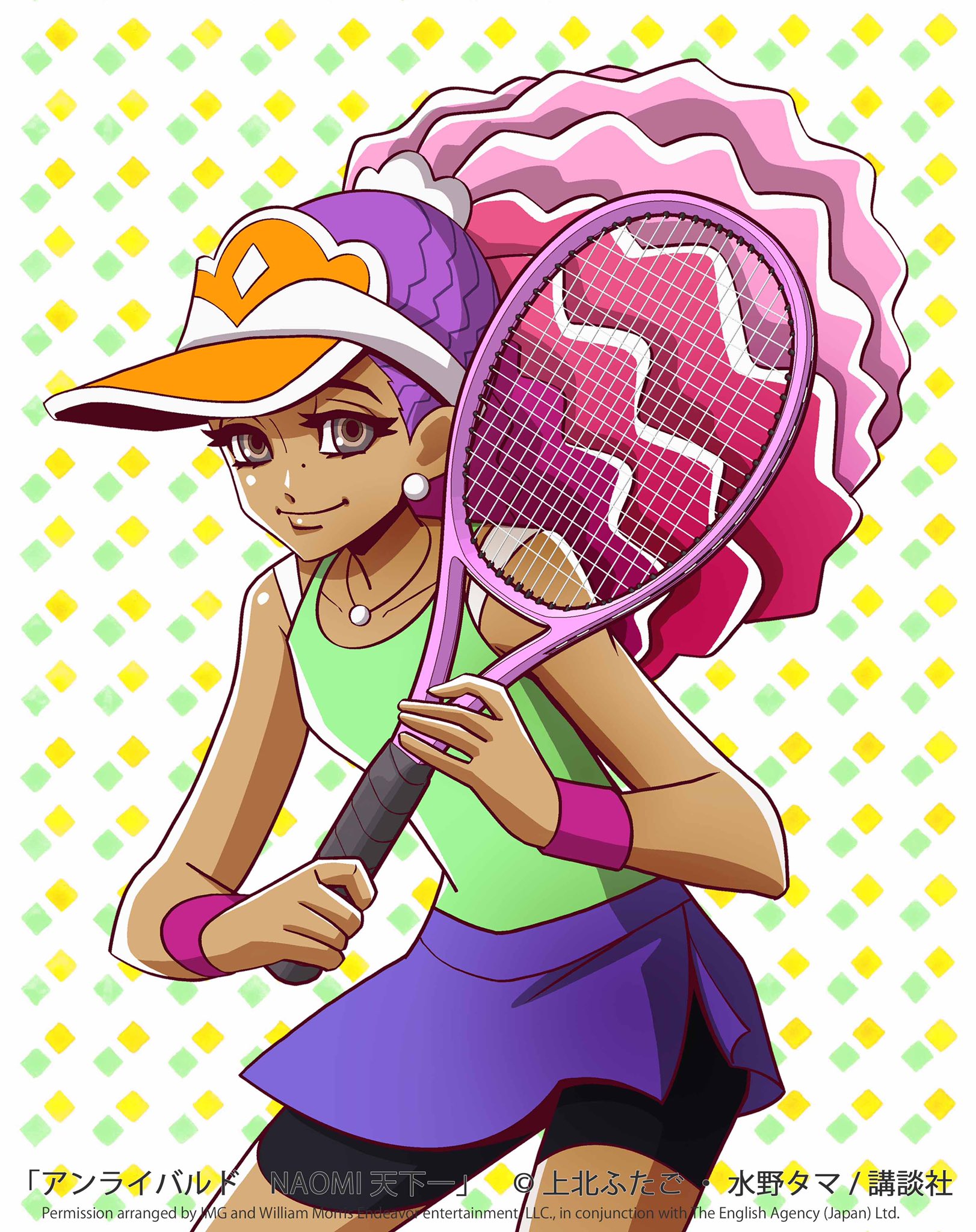 なかよし編集部 Big News なかよし2月号 12 28発売 から 大坂なおみ 選手がキャラとして登場する アンライバルド Naomi天下一 新連載 監修はなおみ選手の姉の 大坂まり さん 漫画は 上北ふたご さん ワールドワイド な超big