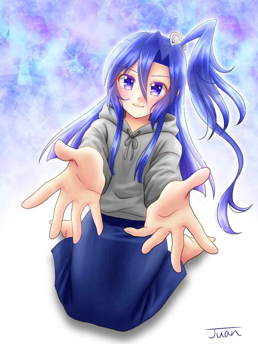 風鳴翼 「こっちにおいで
#symphogear
#シンフォギア 」|寿杏⛩🚥🍡のイラスト