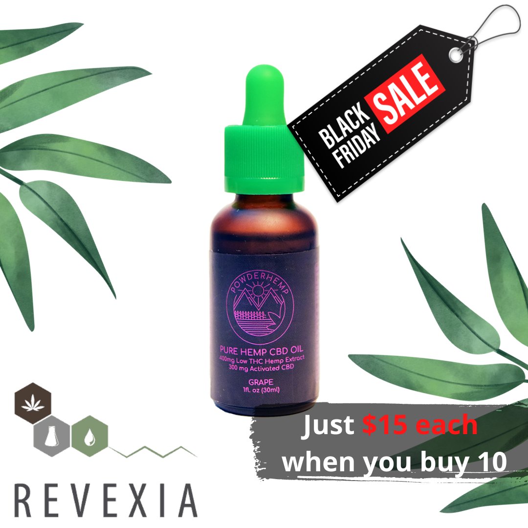 RevexiaLife's tweet photo. POWDERHEMP CBD Tincture 🍇 Grape flavored 🍇
BLACK FRIDAY SPECIAL ⚡Just $15 each ⚡ when you buy 10 

Shop here:https://t.co/YyIyMubl3u

#Blackfridaysale #blackfriday #blackfridaycbd #cbdsale #cbddeals #cbdblackfridaydeals #cbd #cbdoil #cbdoilsale https://t.co/M5H8Mad7Bl