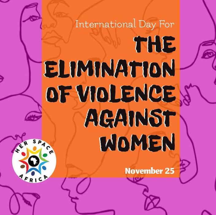 HERSPACEAFRICA's tweet photo. Across the globe,
Educated or uneducated,
At home,
At the workplace,
In peace or conflict,
Married or single,
Rich or poor...
1 in every 3 women has experienced violence one way or the other.
We must not not be silent.
Ever.

#HerSpaceAfrica
#Femalesofspah
#orangetheworld https://t.co/vzPe1Hd9eF