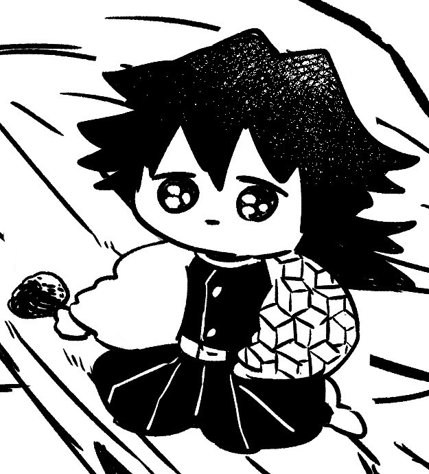 おはぎ持ち岡義勇、今年一番可愛く描けた自信がある 