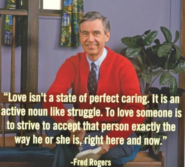 crowdermusic's tweet photo. Love is an active noun. https://t.co/0nBSsKV6vx
