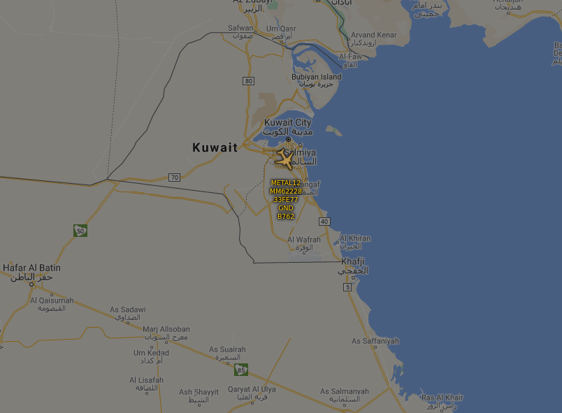 no_itsmyturn's tweet photo. #ItAF 🇮🇹  KC-767A #Tanker
#MM62228 | 33FE77 | #METAL12
GND #Kuwait 🇰🇼 
1519Z https://t.co/2pMqR2dtB1