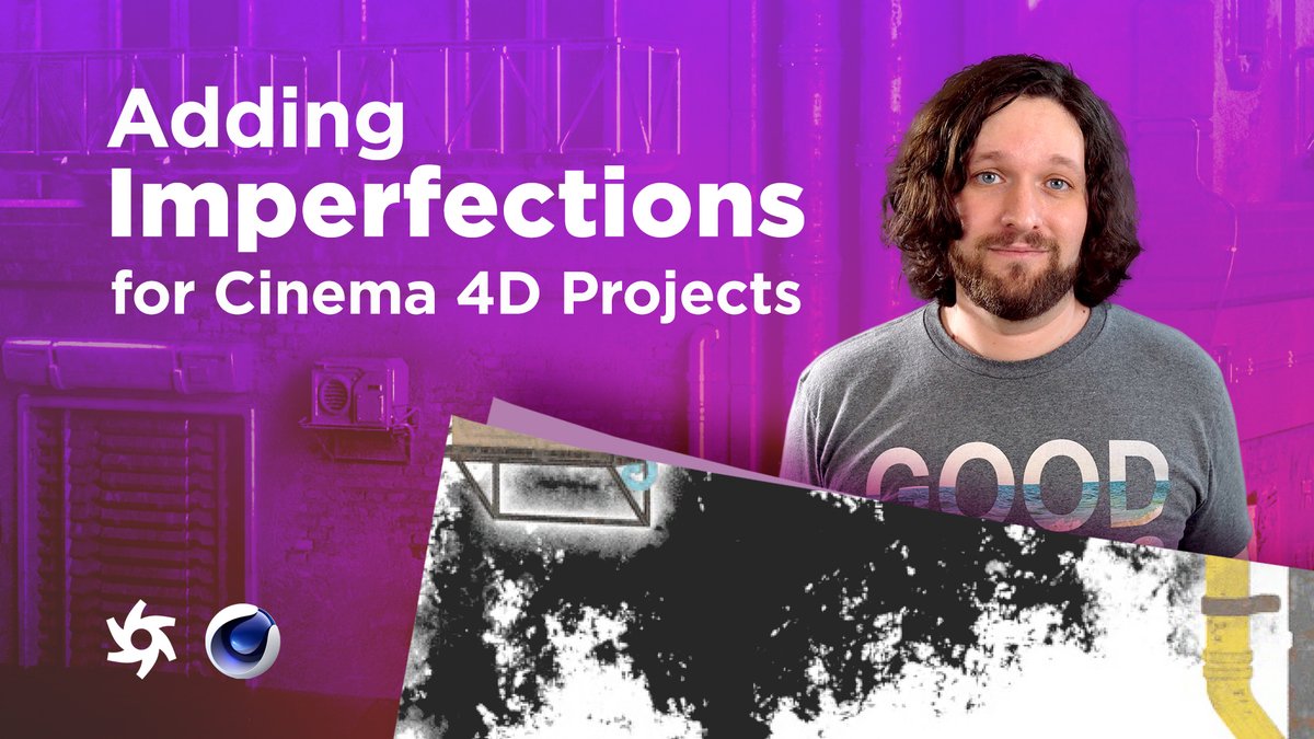 SchoolOfMotion's tweet image. Did you know that adding imperfections can improve your renders? Yep, you heard it here first! Let’s see how a few simple scuffs and smudges can transform CG into reality with today&apos;s @davidariew tutorial! som.bz/360HAZk #C4Dtutorial #mdcommunity