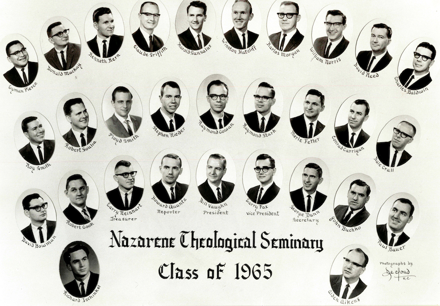 NazSeminary's tweet photo. From the archives: The Class of 1965! NTS is celebrating 75 years of ministry. Learn more: https://t.co/jbojsW0w2P #nts75 https://t.co/2eqe923u0t