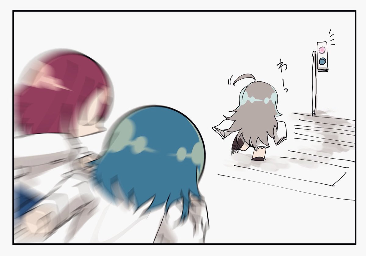 描きたいネタがあった訳じゃないけどふと藍ちゃんが描きたくなった…(?)
#アサルトリリィ 
