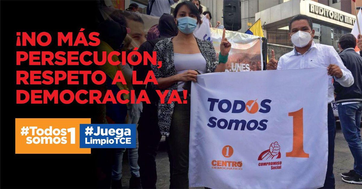 RC5Azuayoficial's tweet photo. #JuegaLimpioTCE | Hoy,  @TCE_Ecuador tratará la causa 122, relacionada con la impugnación de nuestro binomio. Es fundamental exigir con movilización ciudadana la aprobación del binomio #ArauzRabascall y el respeto de los principios democráticos. #TodosSomos1☝ https://t.co/cLDXIxFKiZ