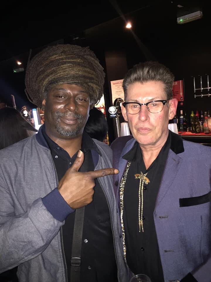 Rudeboy Mali &amp; the Legend Roddy Byers at
#2tone40thanniversary
❤️💛💚😎
#SkaMemories
#SkaBillyRebels
#RudeboyMali
#RBRGUK
#RudeboysRudegirlsReunionUk