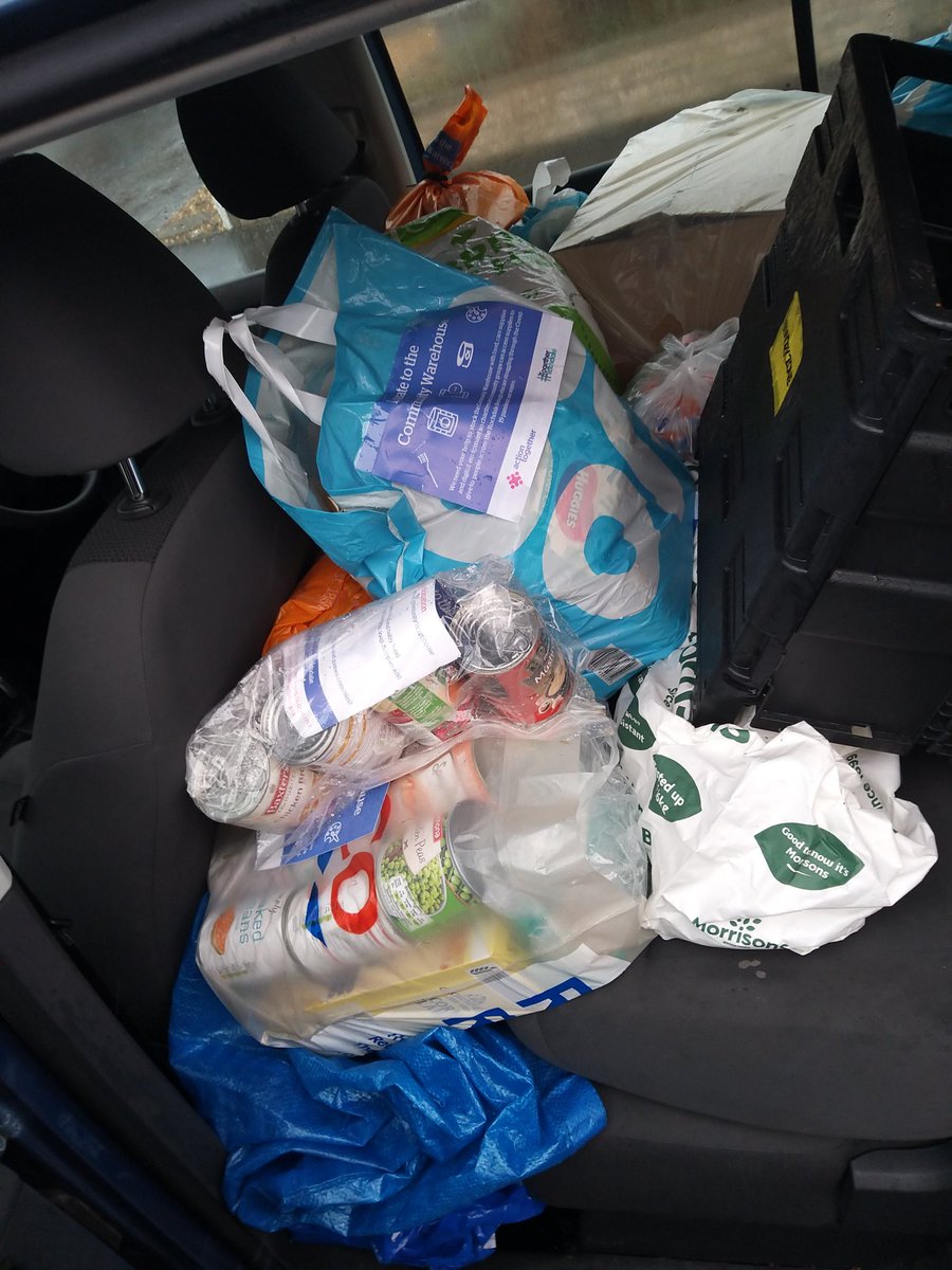 Wonderful hawls of donations for the community warehouse coming together, thanks to the generosity of the people of Littleborough... <a href="/WeActTogether/">Action Together</a> #togetherrochdale <a href="/CleverClogger/">Oakenhoof</a>