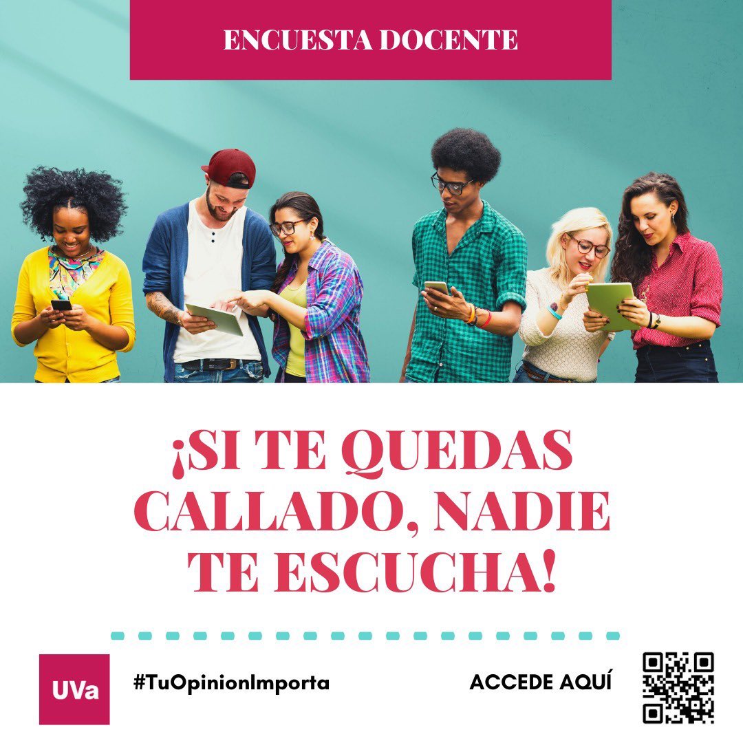 encuestadocente's tweet photo. A partir del 30 de Noviembre ya podréis participar en la Encuesta Docente 🗣🙌🏼🤘🏼
#TuOpinionImporta
 Para acceder a la ED el link lo tenéis en el QR. https://t.co/vJiUklZ6nV