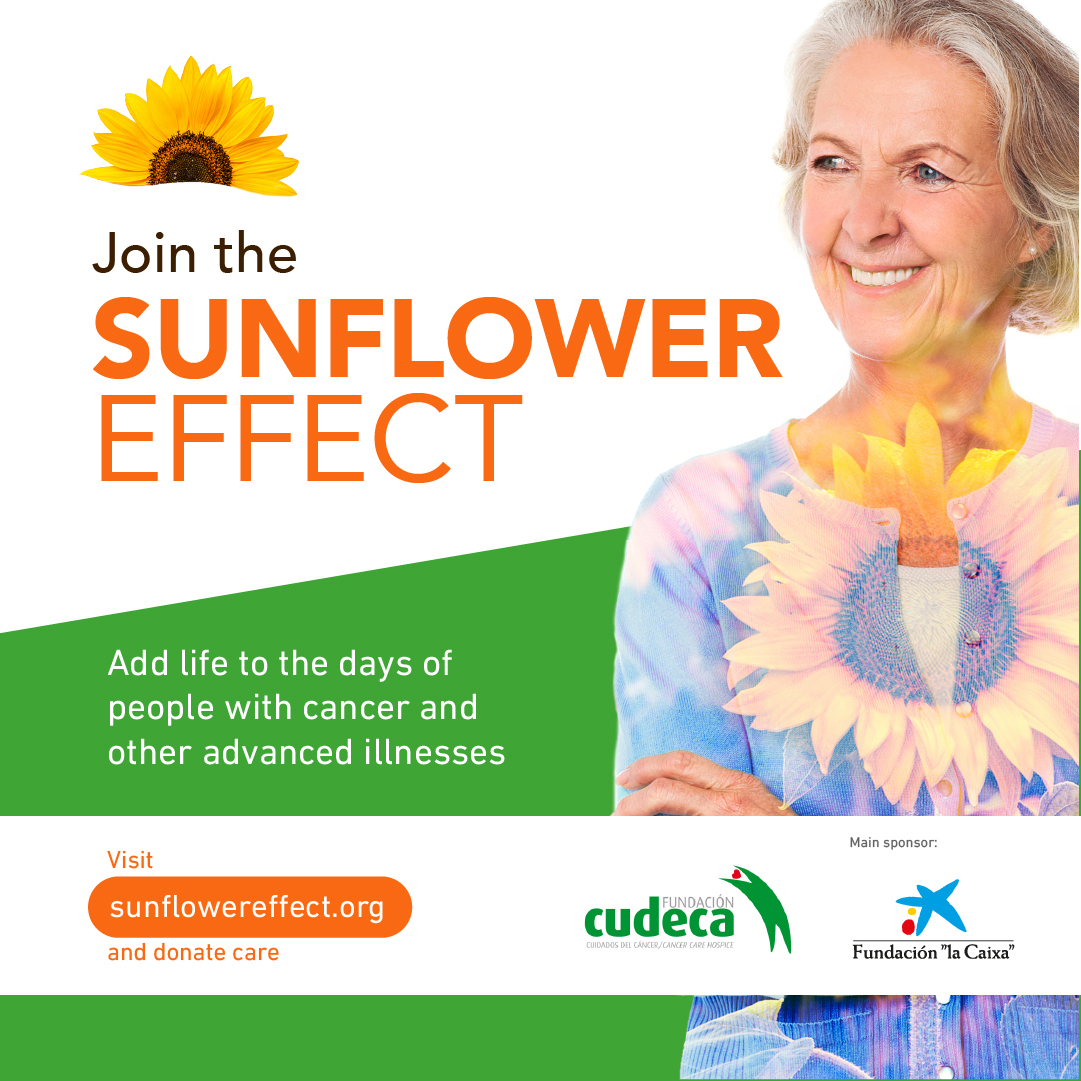 cudeca's tweet photo. 👉We urgently need to fund one of our home care teams that care for patients. Our aim is to raise 185,000 euros.❤️Can you help us to achieve it? Join the #SunflowerEffect and make your valued donation 🌻 Donate care now: https://t.co/BWN4kjBdSE
Main sponsor: @FundlaCaixa https://t.co/vOsyZ3gE3n