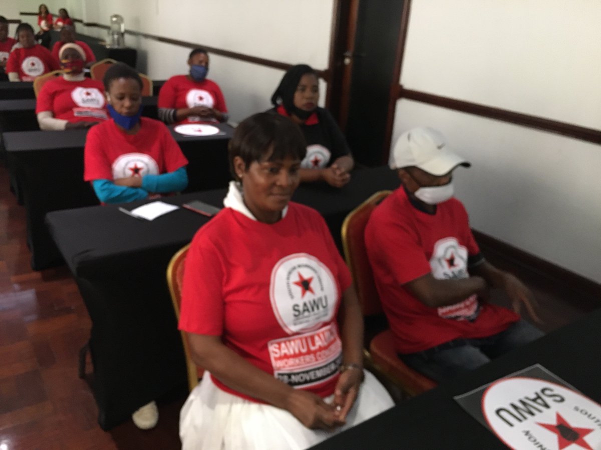 OFFICIALSAWU's tweet photo. MEMBERS are Guiding US✊🏿On how we should move.  
Union of workers https://t.co/i7ICMIGZDZ
