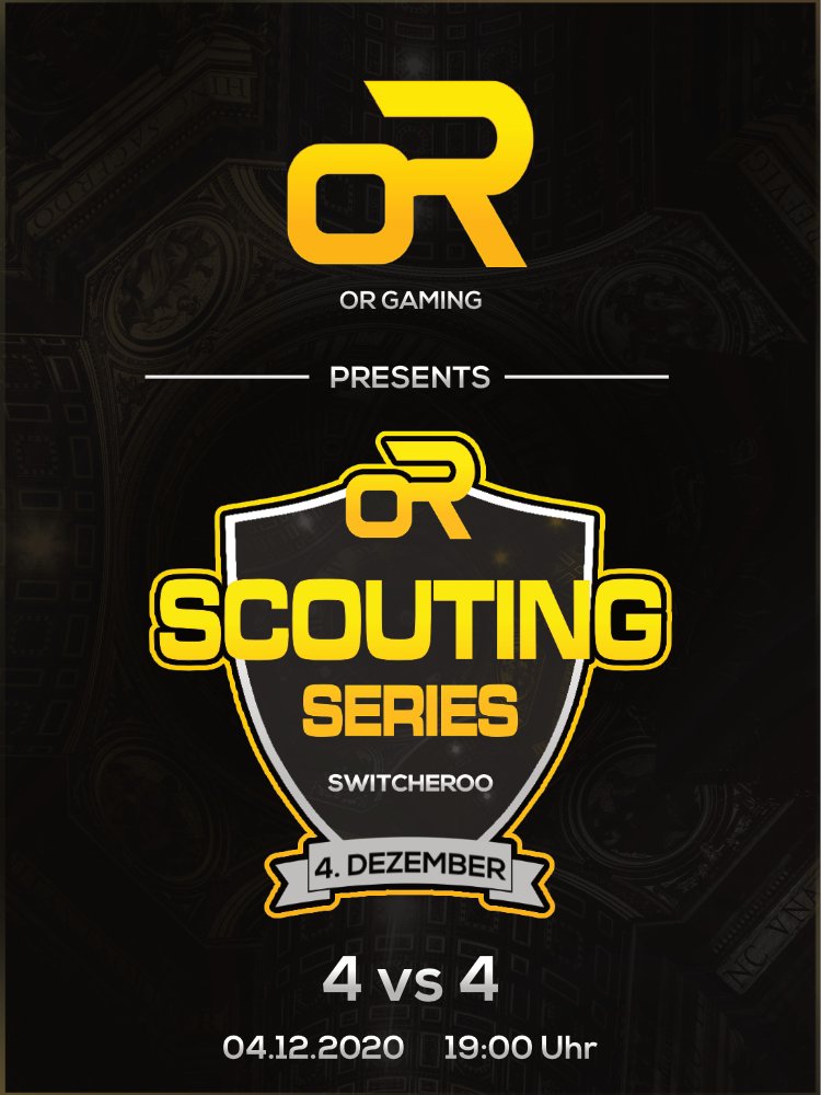 oR_GamingDE's tweet photo. Von der Community für die Community –
Hiermit präsentiert oR Gaming die erste oR Scouting Series!

https://t.co/UG2vvePWOz https://t.co/K0nrTYLg4N