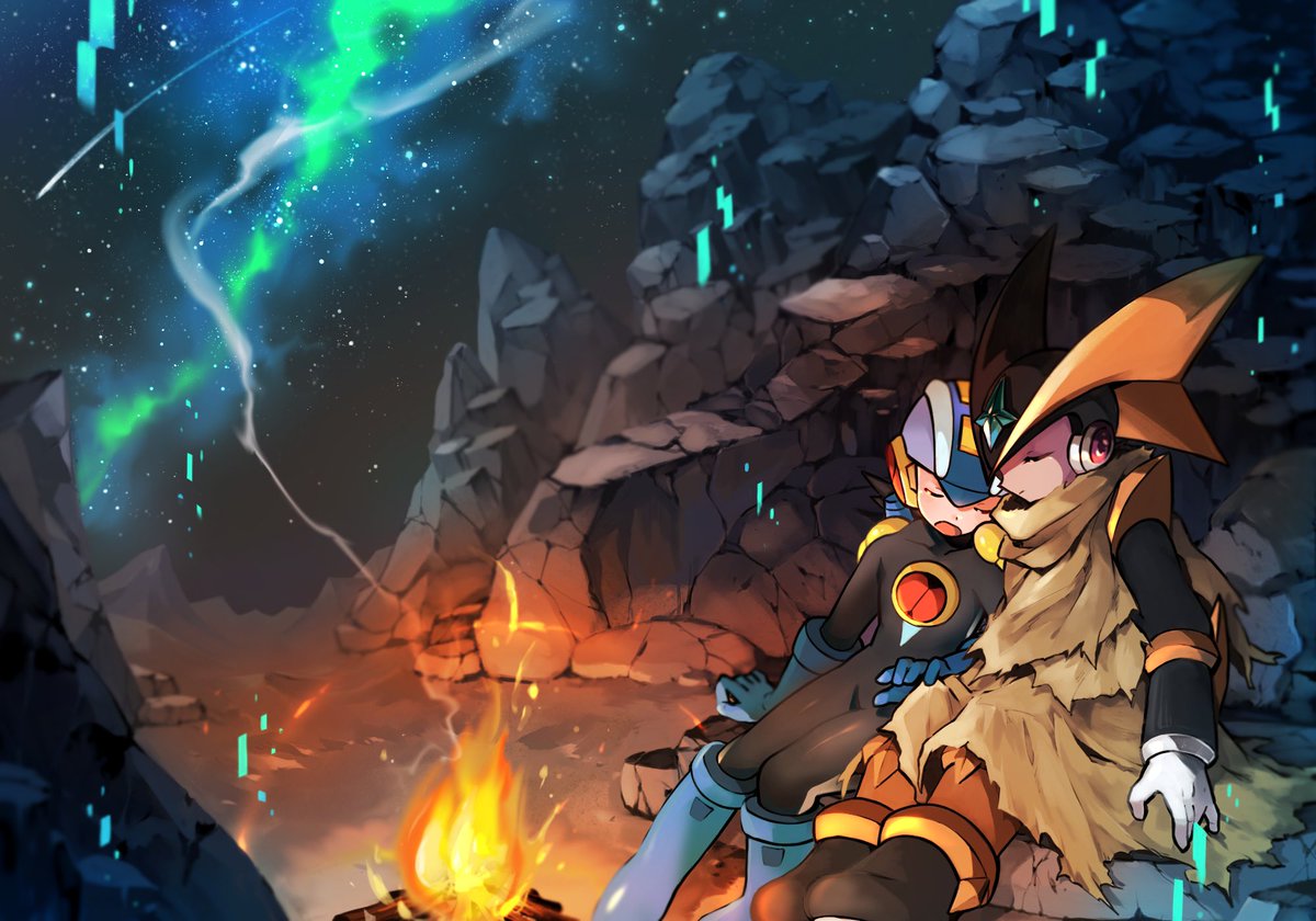 Pechka 漫画版のフォルテが大好き って絵です ロックとの旅はかわいいし博士大好きな頃のフォルテはかわいい