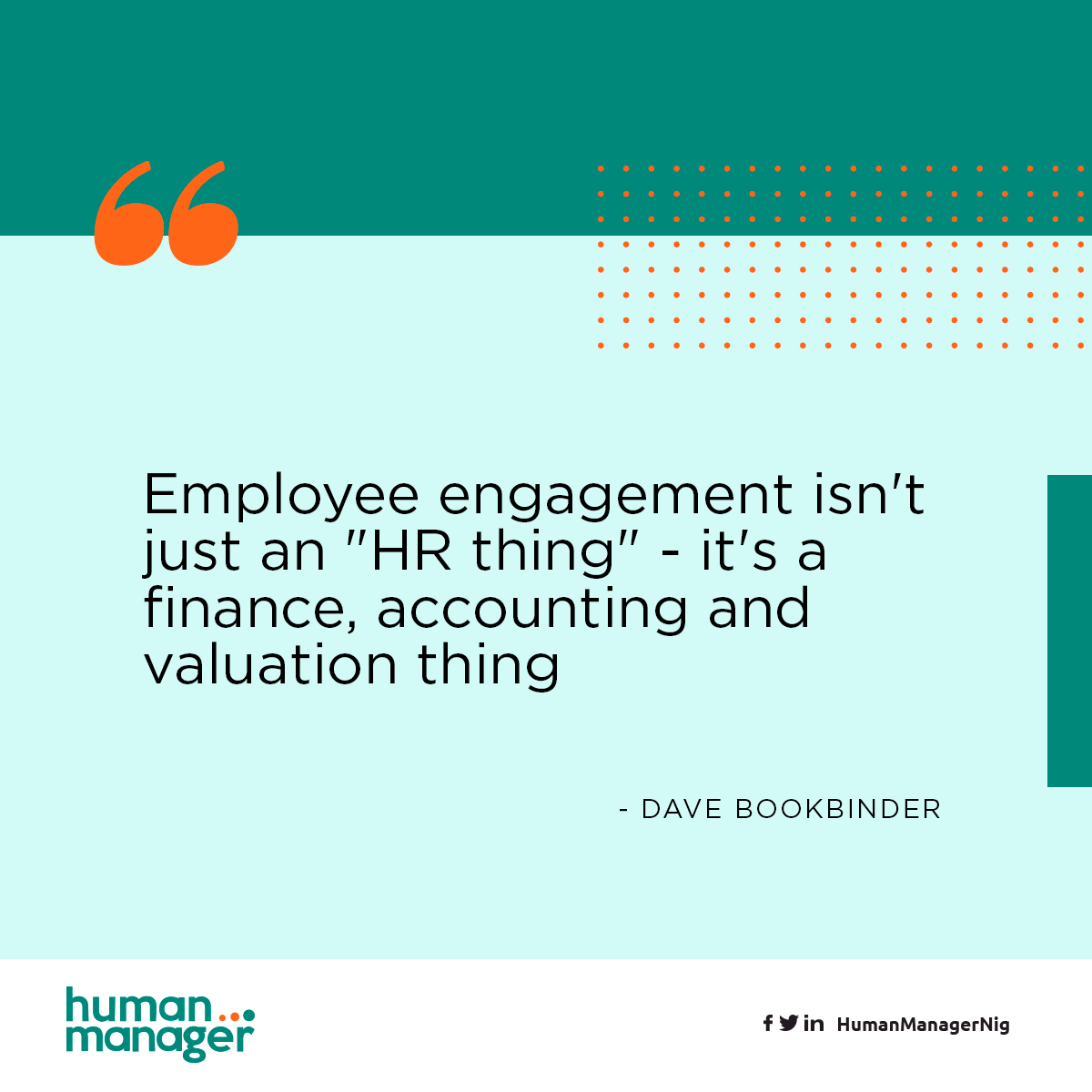 dbookbinder's tweet photo. Thank you @HumanManagerNig for sharing the message of the New ROI: Return on Individuals!
#NewROI #Quote #hrcommunity #grateful #ReturnOnIndividuals #leadership https://t.co/jcxTY8Hw6B