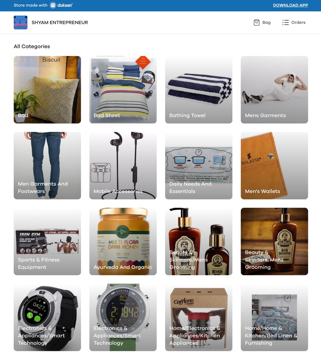 mydukaanapp's tweet photo. Folks! You just got a design upgrade for your store built with @mydukaanapp 

Do you like the new design better? https://t.co/s0sJzb57kU