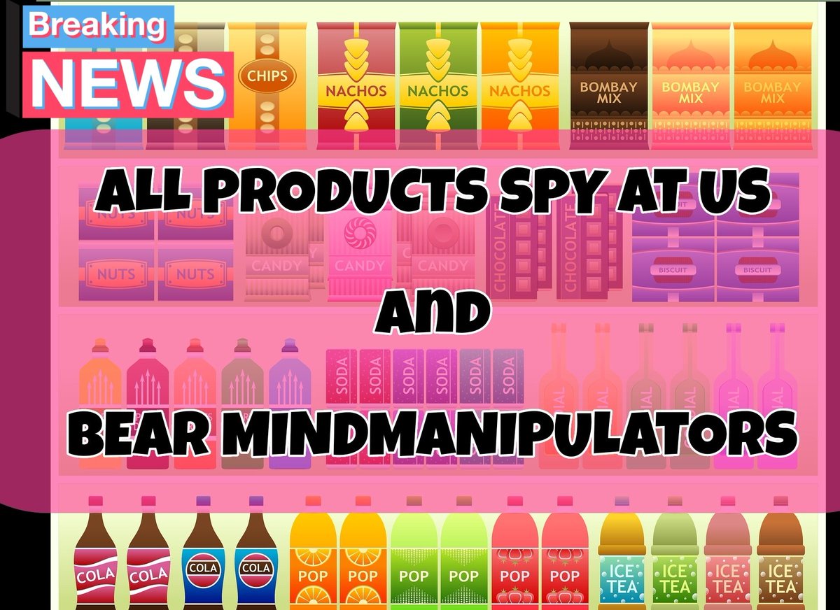 RafollowRa's tweet image. 🇷  🇪  🇦  🇱  🇳  🇪  🇼  🇸
- - #RealTechnology #Review

All #products, labels and packaging #spy at us with micro-cams, mics, and brainwashers; tiny #mindcontrol elements that steal our focus and #attention: not only to buy, but to steal all nice #women and to block all men.